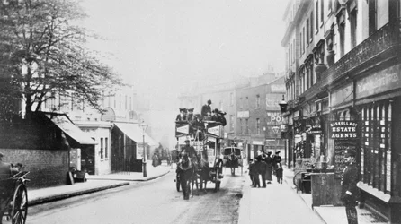Vue de Church Street, Kensington vers 1906